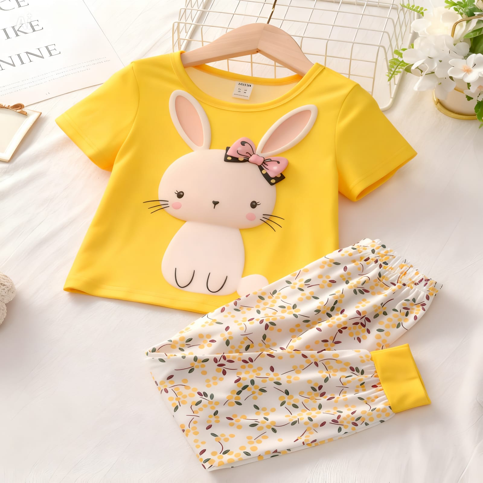 Baby Tshirt and Long Pant Set
