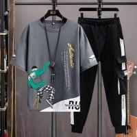 Half Sleeve T-Shirt & Trouser Set