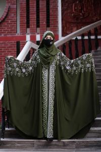 Golap Kaptan Abhaiya with Hijab