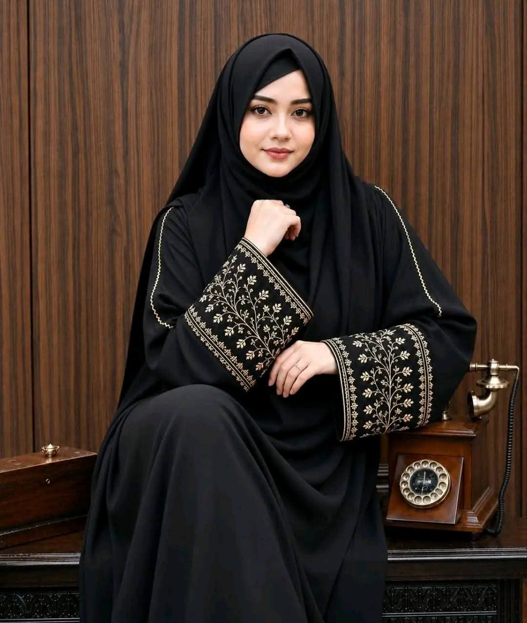 Anzar Embroidery Borka (Only Borka)