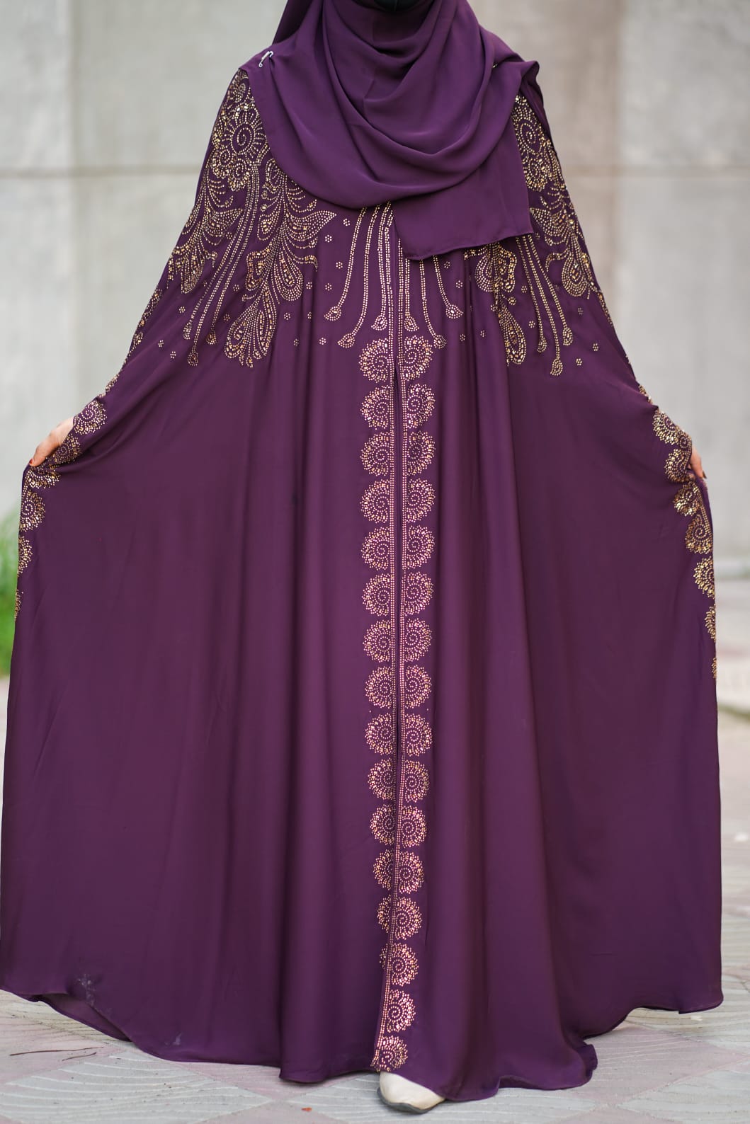 Luxury Abhaya Set with Inner and Hijab