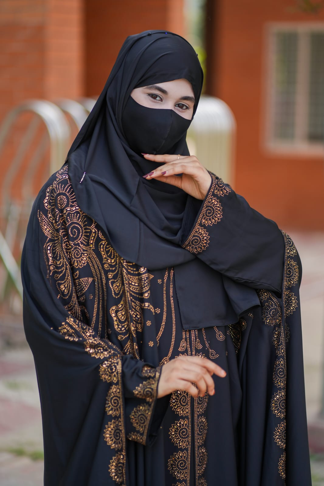 Luxury Abhaya Set with Inner and Hijab