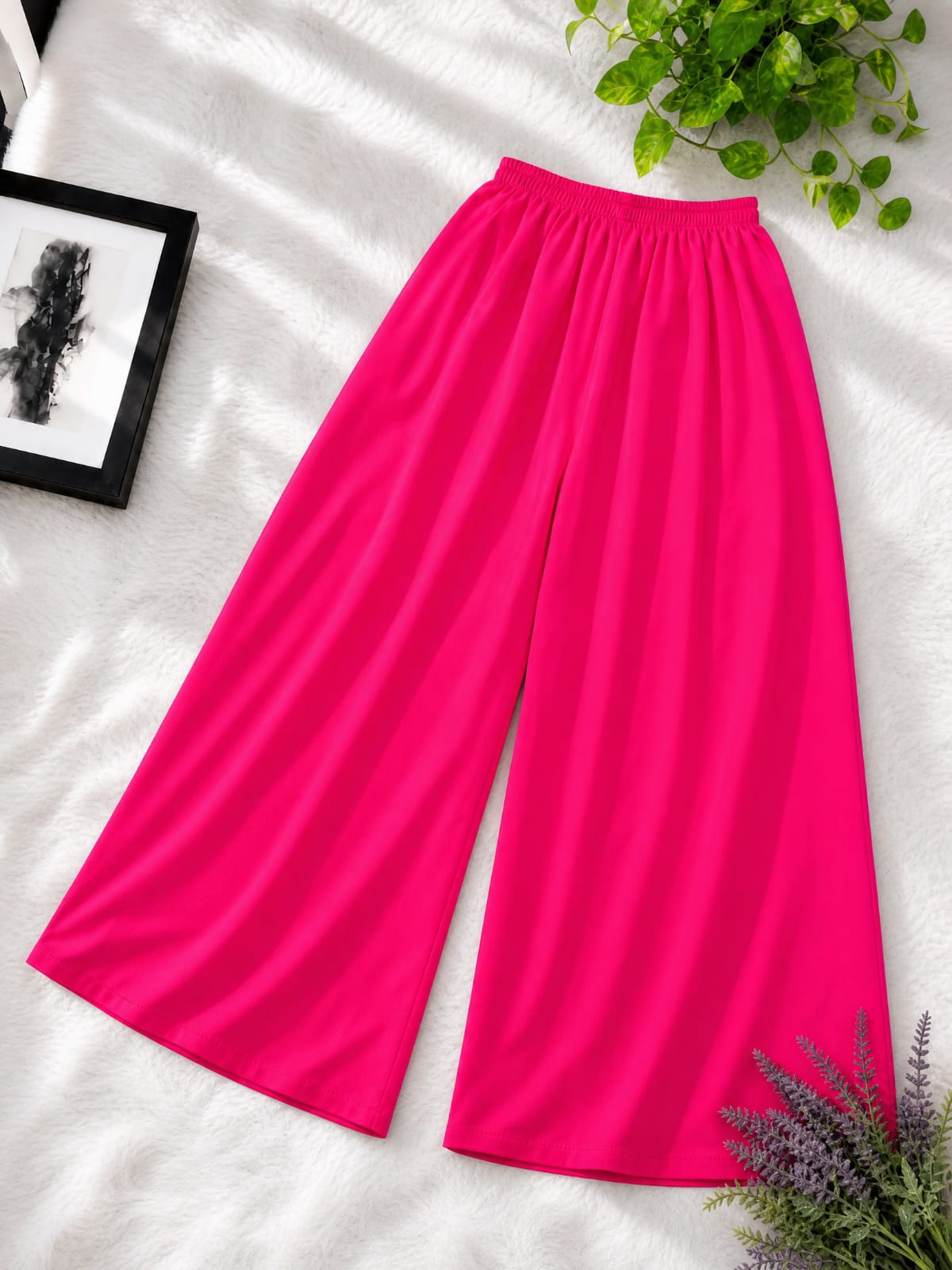 Solid Color Linen Plazoo