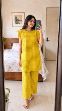 Cotton Tshirt and Pant Set