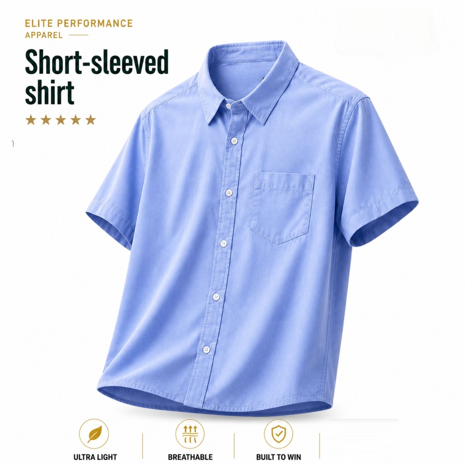 Premium Oxford Cotton Half Sleeve Shirt
