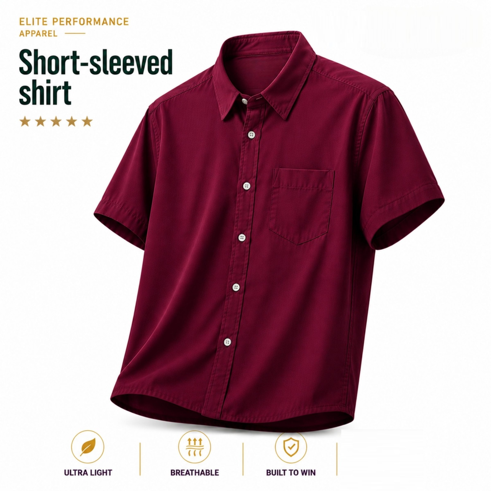 Premium Oxford Cotton Half Sleeve Shirt
