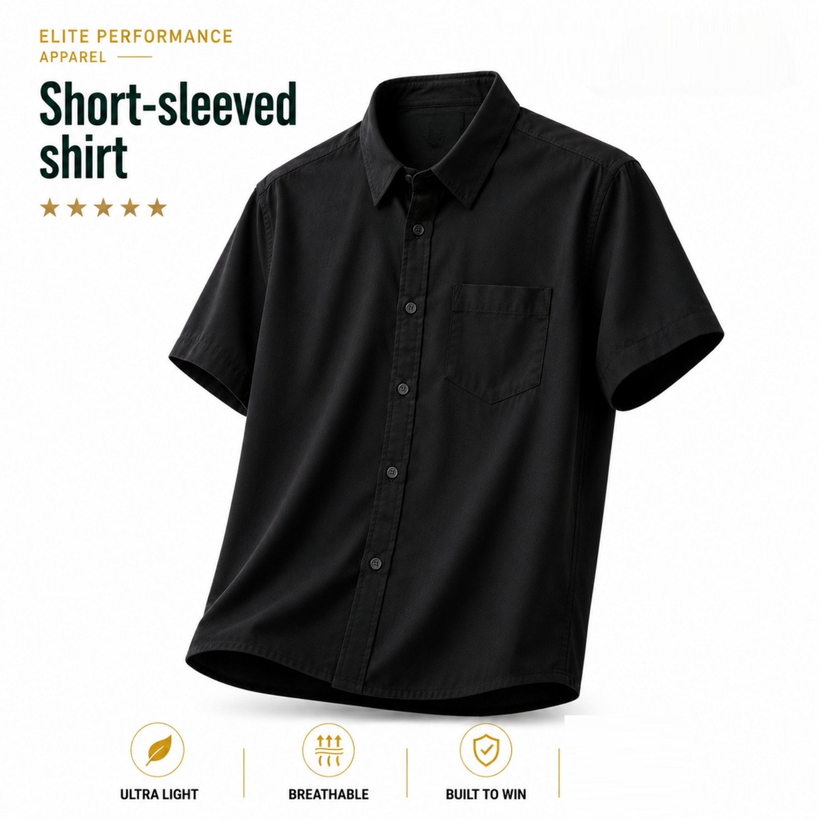 Premium Oxford Cotton Half Sleeve Shirt