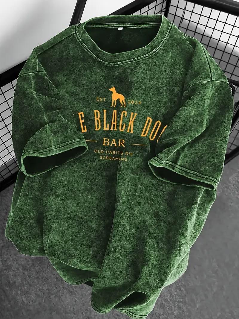 Premium Acid Wash Drop Shoulder TShirt