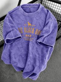 Premium Acid Wash Drop Shoulder TShirt
