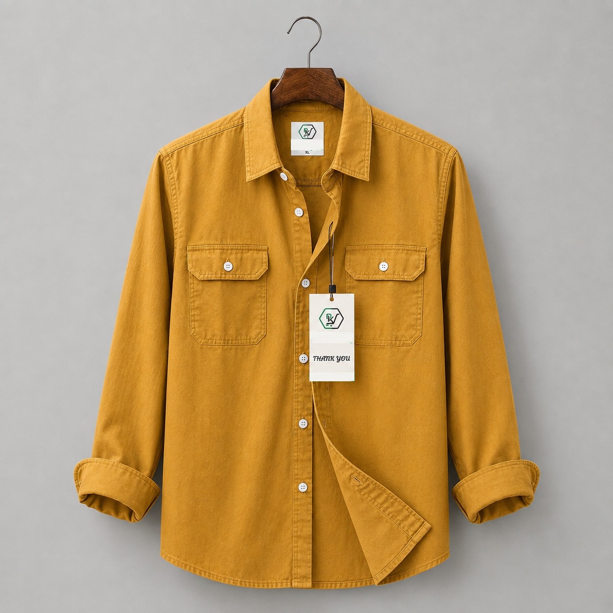 Premium Double Pocket Oxford Cotton Shirt