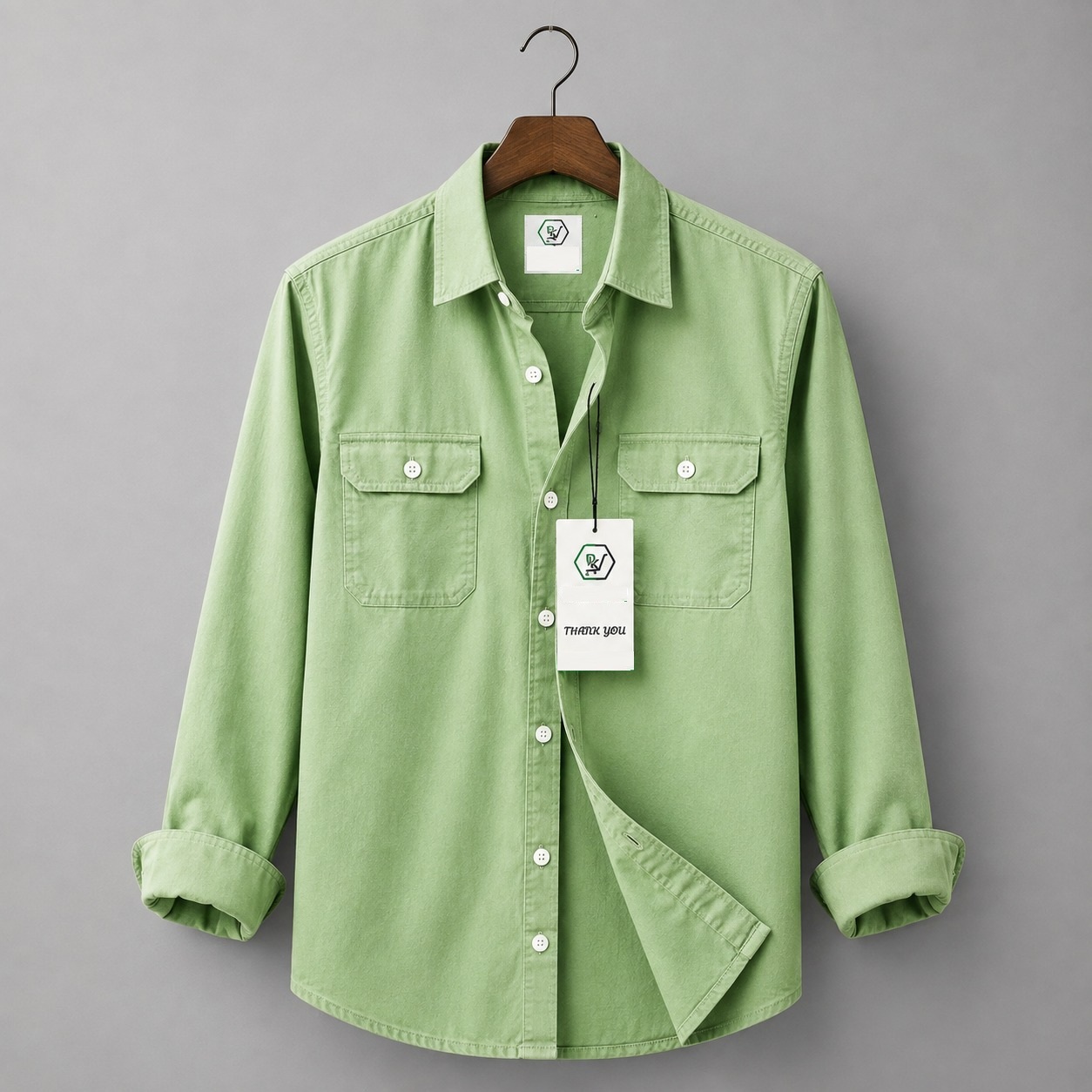 Premium Double Pocket Oxford Cotton Shirt