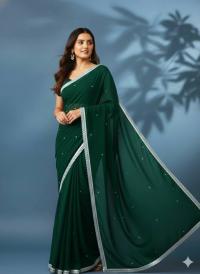 Georgette Sharee with Blouse Piece