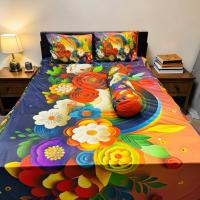 3D Print Bedsheet Four Piece