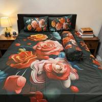 3D Print Bedsheet Four Piece