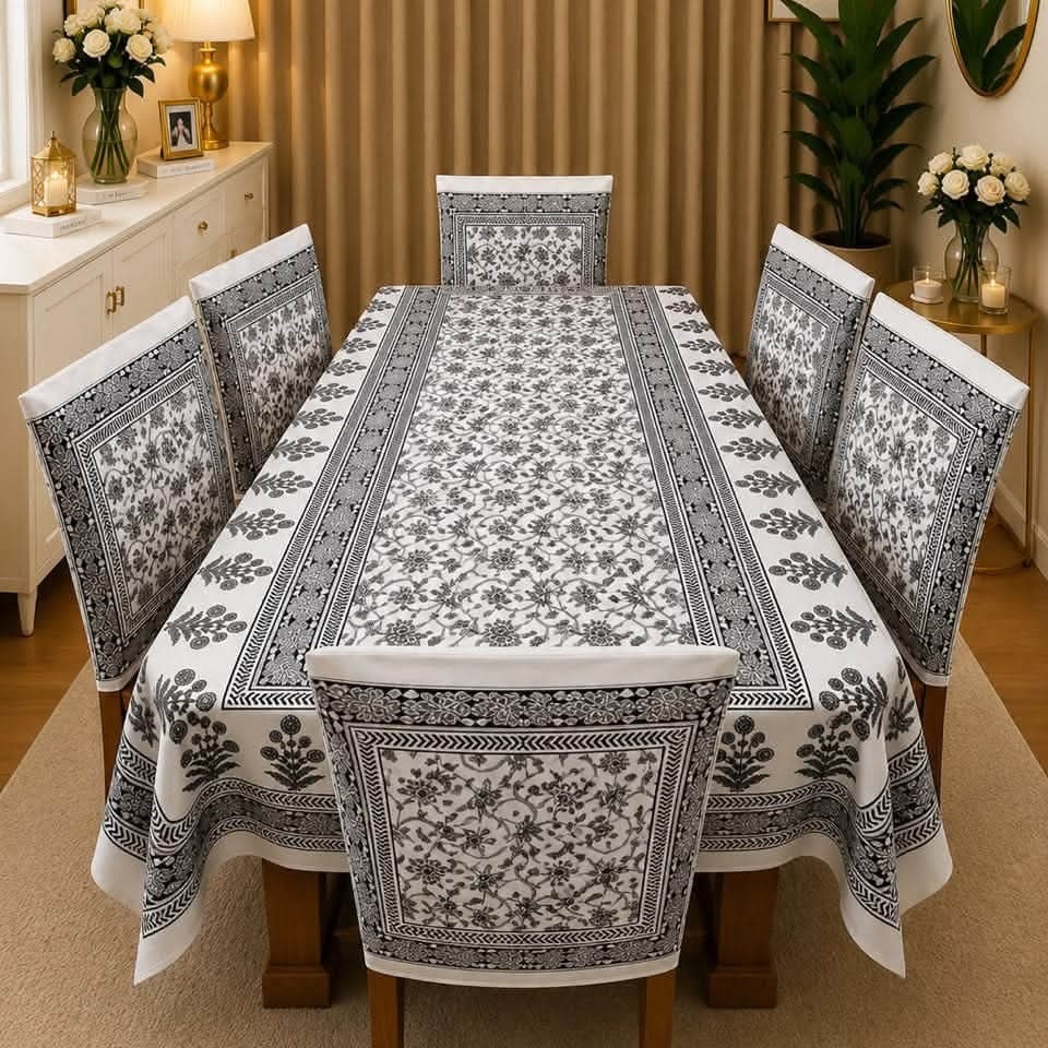 3D Dining Table Cover Set