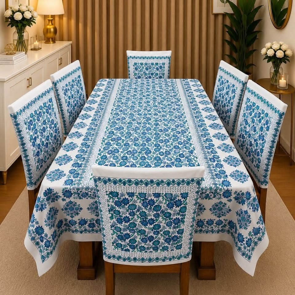 3D Dining Table Cover Set