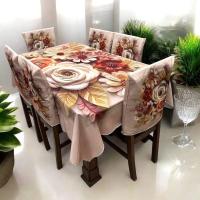 3D Dining Table Cover Set