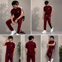 Premium Tshirt and Trouser Tracksuit Set