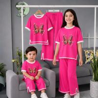 Girls Half Sleeve T-Shirt & Pant Set