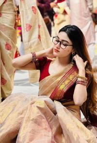 Indian Lama Silk Saree