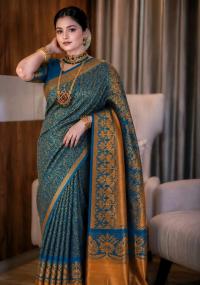 Kanjivaram katan Sharee
