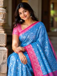 Kanjivaram katan Sharee