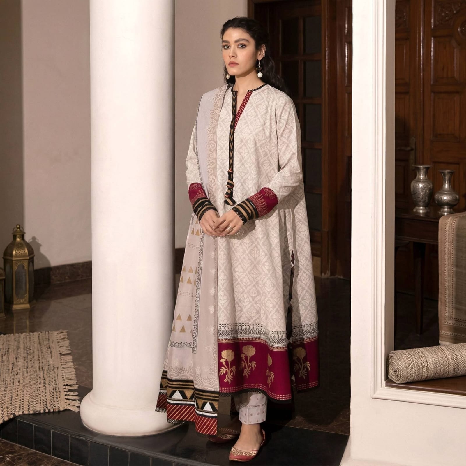 Arong Cotton Three Piece