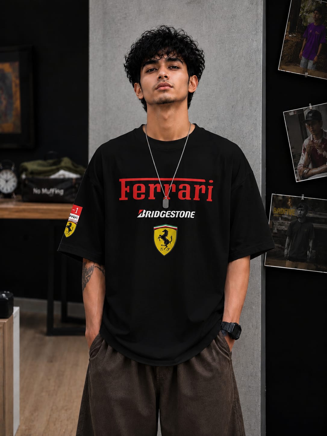 Premium Cotton Drop Shoulder Tshirt