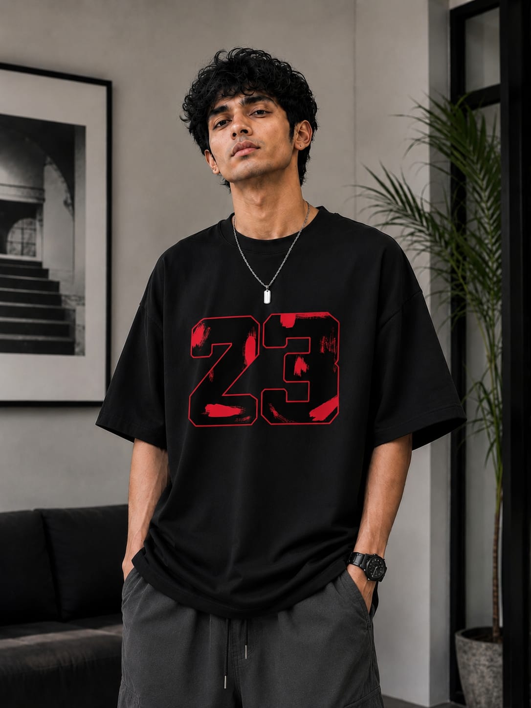 Premium Cotton Drop Shoulder Tshirt