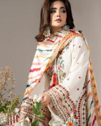 White Farsy Dress