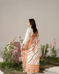 White Farsy Dress