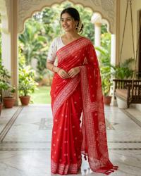 Chanderi silk sharee