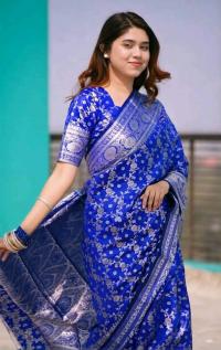 Royal Benaroshi Katan Saree