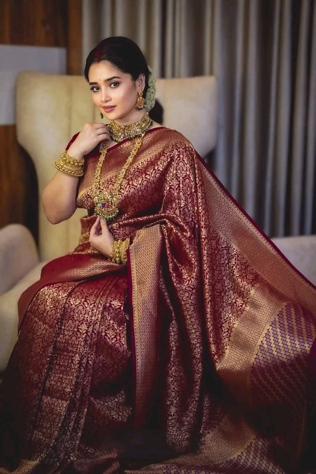 Royal Elegance Benaroshi Katan Saree