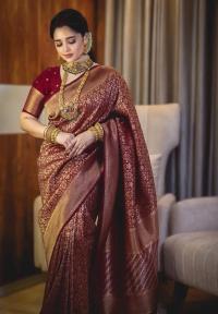 Royal Elegance Benaroshi Katan Saree