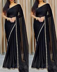 Georgette Sharee with Blouse Piece
