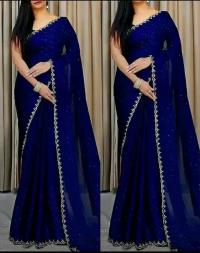 Georgette Sharee with Blouse Piece