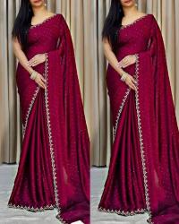 Georgette Sharee with Blouse Piece
