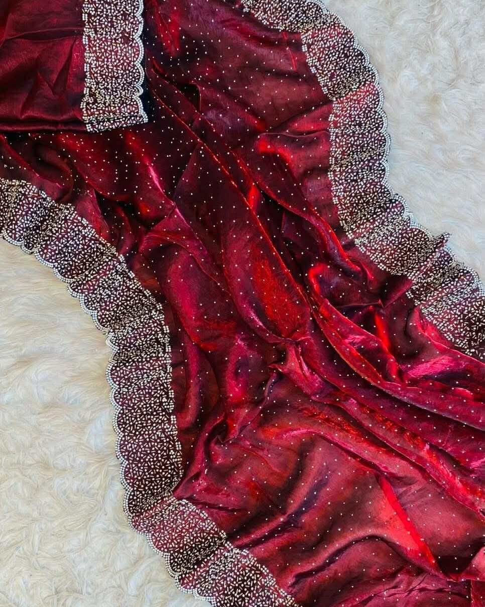 Georgette Sharee with Blouse Piece