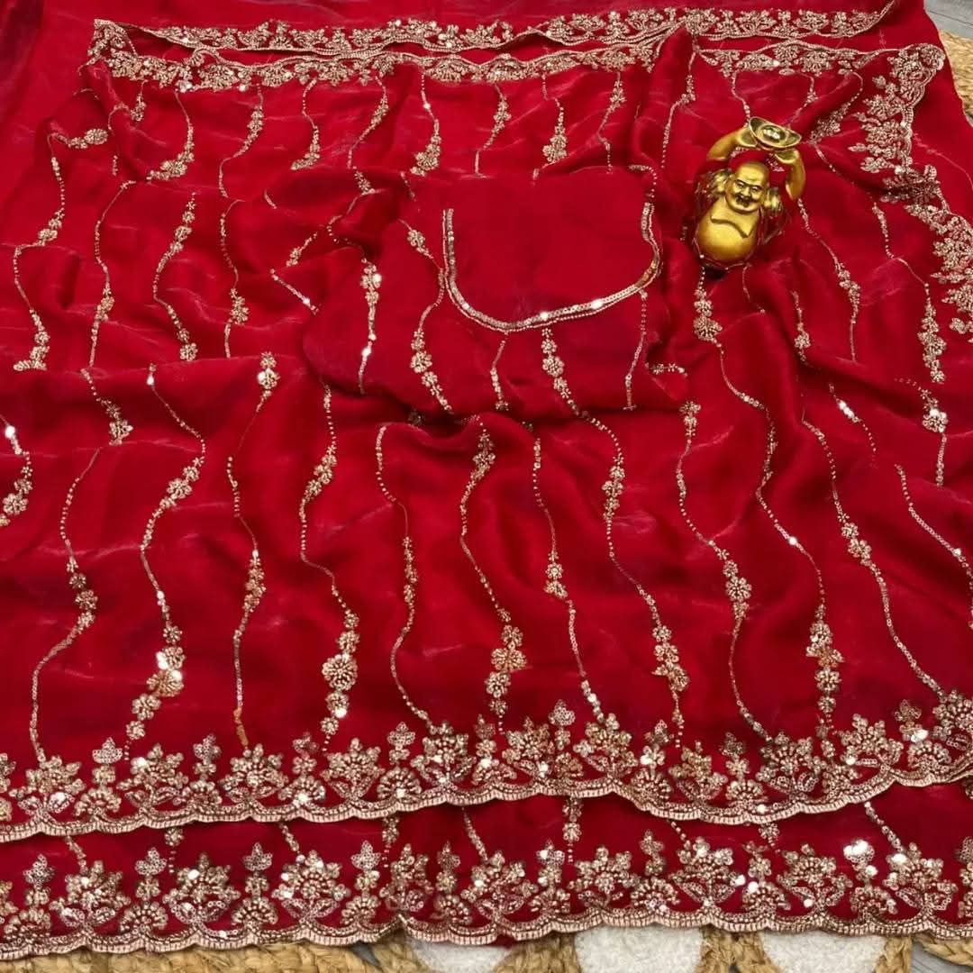 Indian Fendi Silk Saree Collection