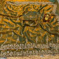 Indian Fendi Silk Saree Collection