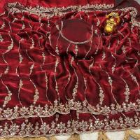 Indian Fendi Silk Saree Collection