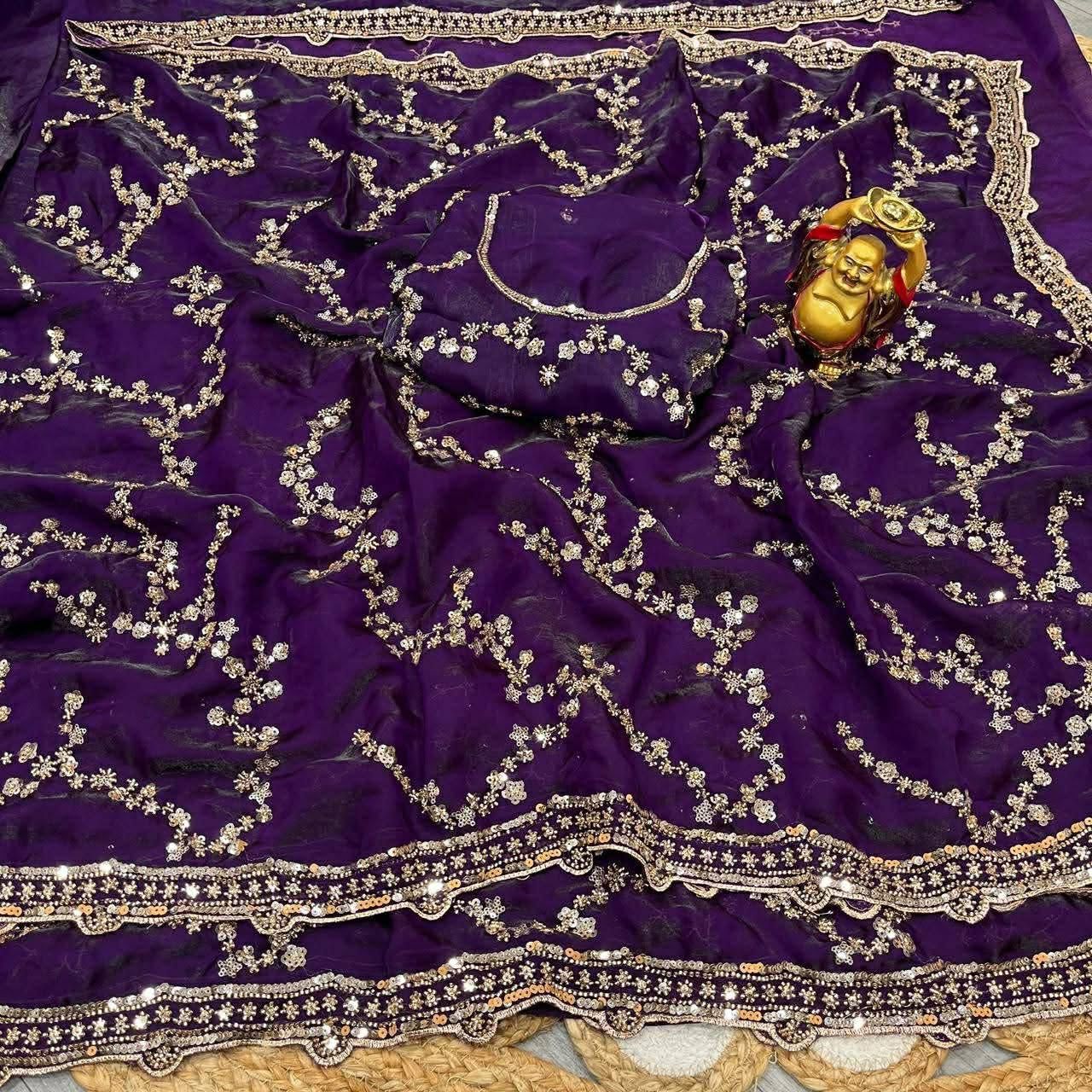 Indian Fendi Silk Saree Collection