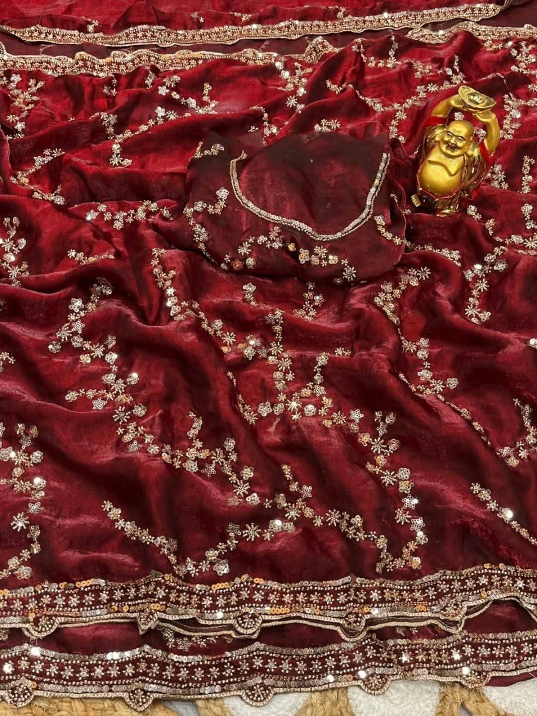 Indian Fendi Silk Saree Collection