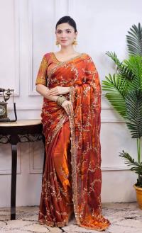 Indian Fendi Silk Saree Collection