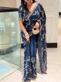 Indian Fendi Silk Saree Collection