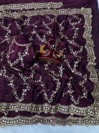 Indian Fendi Silk Saree Collection