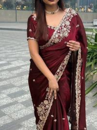 Indian Fendi Silk Saree Collection