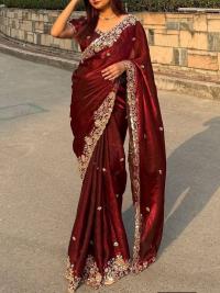 Indian Fendi Silk Saree Collection