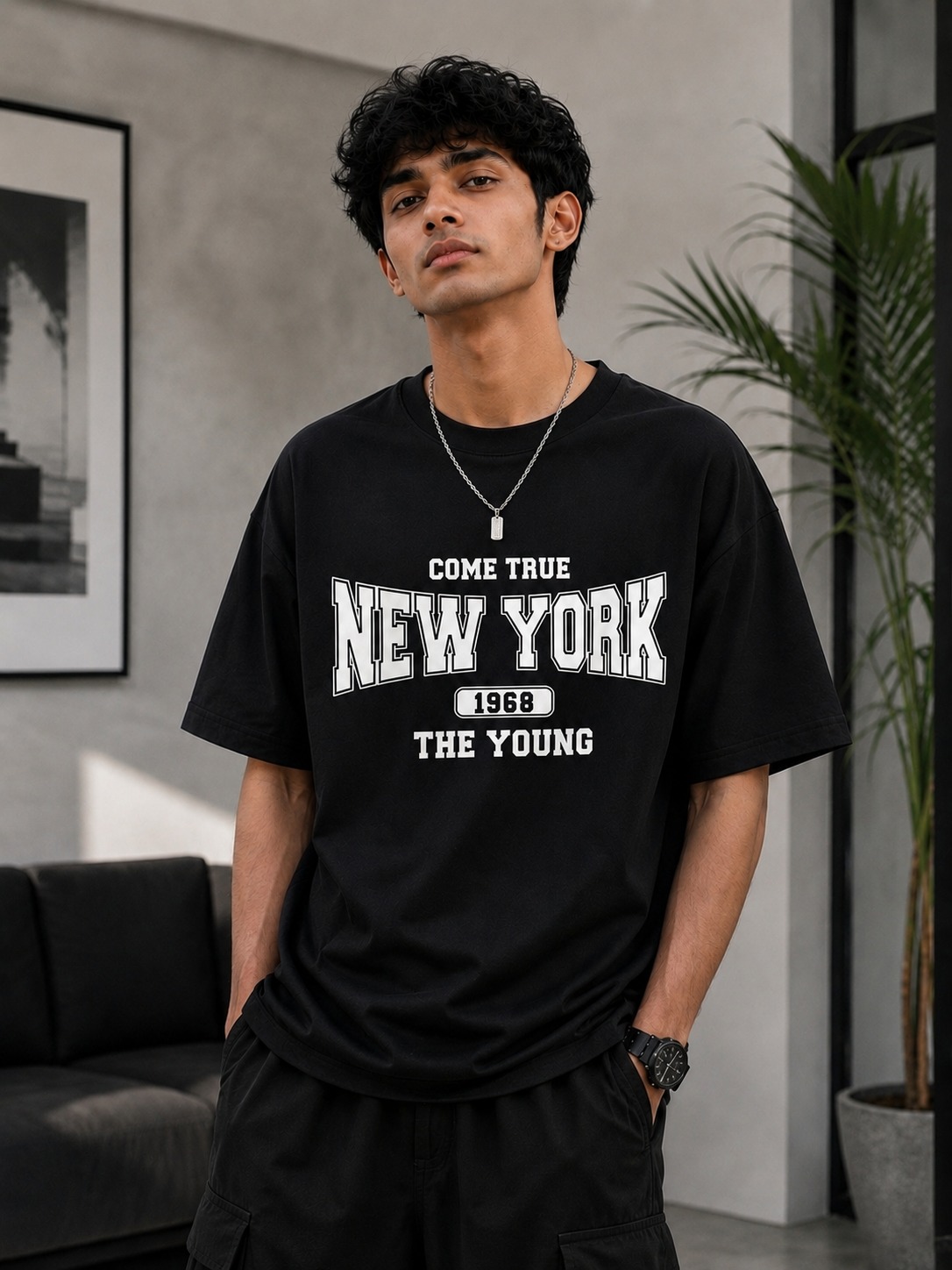 Premium Cotton Drop Shoulder Tshirt